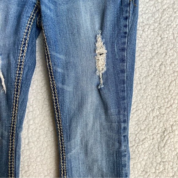 Z2 Jeans Juniors low-rise bootcut flare denim, Sz 5 - Picture 13 of 16